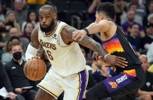 能否守住第四？ESPN明日胜率预测：湖人52.5%稍占上风 太阳47.4%